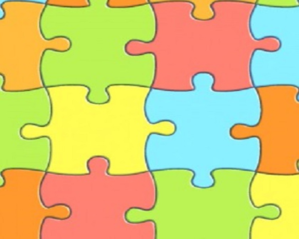 Çocuk Odası Puzzle Desenli PVC Zemin Kaplama